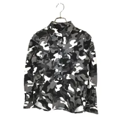 PEARLY GATES パーリーゲイツ ゴルフ カモフラ 総柄  長袖 ポロシャツ 055-9261004 0 ブラック×ホワイト レディース