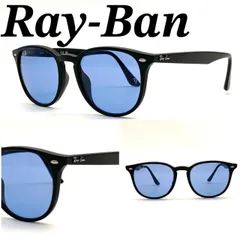 レイバン サングラス アイウェア プラスチック ブラック ブルー  80223
