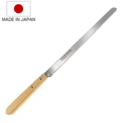 パン切りナイフ 23.5cm シャープブレッドナイフ 日本製 （ パン切り包丁 パン ブレッド ナイフ カット 包丁 パンスライサー ブレッドナイフ パンナイフ 23.5センチ 235mm 235ミリ 調理小物 調理道具 ほうちょう 庖丁 ）)のサムネイル