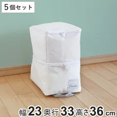 収納袋 衣類 小物 2wayマルチ収納 幅23×奥行33×高さ36cm 5個セット クローゼット収納 （ 収納 収納ケース 整理 棚上 トレイ型 衣類ケース 洋服 衣替え 衣類整理 マルチ収納 小物収納 不織布 隙間収納 すき間収納 クローゼット ）)