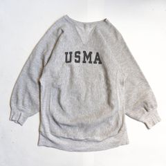 80s Champion リバースウィーブ USMA 染み込み XL 前V - メルカリ