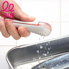 粉ふるい leye レイエ パラパラ塩ふるい 日本製 （ 濃し器 ふるい器 粉ふるい器 下ごしらえ キッチンツール キッチン雑貨 粗塩対応 小さじスプーン 調理器具 洗える ）)のサムネイル