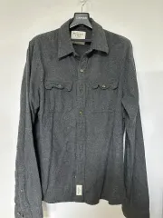 アバクロンビー グレー ポケット シャツ シャツ