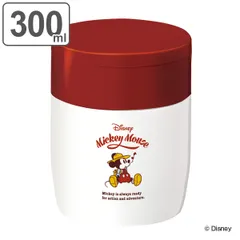 スープジャー 300ml ステンレス 保温 保冷 ミッキーマウス （ スープポット スープ お弁当箱 スプーン付 お弁当 スプーン付き ディズニー ステンレス製 ミッキーマウス スープウォーマー スープマグ弁当箱 ）)