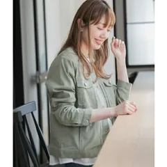 URBAN RESEARCH Sonny Labelノーカラーコットンジャケット