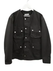 ノンネイティブ nonnative 25AW RIDER JACKET COTTON DRILL PIGMENT DYE WITH WINDSTOPPER NN-J4712 ライダージャケット 1 黒 ブラック アウターのサムネイル