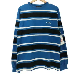 エクストララージ XLARGE STANDARD LOGO BORDER L/S TEE ボーダー メンズ JPN：M 
