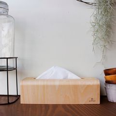 未使用☆karimoku 木製 ティッシュボックス 非売品 - メルカリ