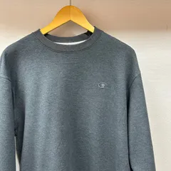 古着 L Champion チャンピオン スウェット トレーナー クルー グレー 灰色