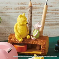 ステーショナリースタンド くまのプーさん Classic Pooh ディズニー Disney 文具 収納 卓上 オフィス （ 文房具 ステーショナリー 小物入れ インテリア 雑貨 デスク 机 便利 アイテム クリップ アクセサリー ）)