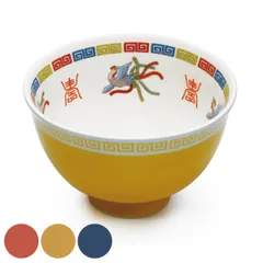 どんぶり 500ml 麺鉢 おまち堂 ラーメシ鉢 食器 中華食器 丼ぶり 磁器 （ 電子レンジ対応 食洗機対応 ラーメン 丼 鉢 小さめ ミニ 子供用 ラーメン丼 茶碗 昔ながら ミニ丼 中華柄 龍 鳳凰 唐子 ）)のサムネイル