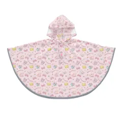 レインポンチョ キッズ ミュークルドリーミーおともだち 女の子 アウトドア （ レインコート カッパ 合羽 ミュークルドリーミー 子供 通学 通園 雨具 かっぱ サンリオ キャラクター ）)