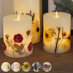 キャンドル ショート LED 花 （ led ledキャンドル ledキャンドルライト 間接照明 インテリアライト テーブルランプ 卓上 ゆらぎ ゆれる 本格的 リアル おしゃれ 寝室 リビング ） )