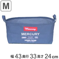 収納ボックス 幅43×奥行33×高さ24cm 布 キャンバス オーバル M マーキュリー ストレージボックス ( 収納 楕円形 ボックス ケース 持ち手付き 小物 だ円 小物収納 収納用品 おしゃれ ))のサムネイル