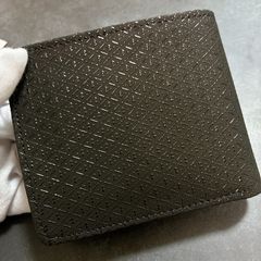 完全未使用】印傳屋 長財布 菱菊 黒地×赤漆 箱・責任票・しおり付