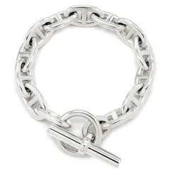 エルメス HERMES ブレスレット シェーヌダンクル GM シルバー925 シルバー 13コマ スターリングシルバー AG925  【中古】