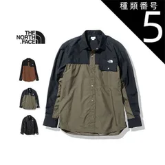 種類5：(K)ブラック/M ザ・ノース・フェイス ヌプシシャツ THE NORTH FACE NR11961 L/S NUPTSE SHIRT 長袖 メンズ ナイロンシャツ 撥水 UVカット ユニセックス アウトドアシャツ 春秋アウター ボックスフィット  ノ