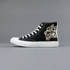 Darc Sport WALK 1-DIOS HIGH TOP SHOE BLACK TAN ダルクスポーツ ウォーク ワン ディオス ハイトップ シューズ ブラック タン キャンバス ラバー トレーニング フィジーク 靴 黒