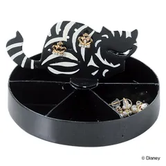 ピアストレイ ふしぎの国のアリス チェシャ猫 アクセサリーケース （ アクセサリー トレイ アリス インテリア ジュエリー ピアス 指輪 小物入れ 収納 ジュエリーボックス 猫 ネコ ピアストレー 洗面台 不思議の国 ）)
