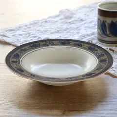 プレート 24cm アラベラ Arabella スーププレート 皿 食器 洋食器 硬質陶器 （ 電子レンジ対応 食洗機対応 スープ皿 耐熱 リム皿 スープボウル サラダ シリアル パスタ リム鉢 ）)のサムネイル