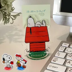 ■在庫限り・入荷なし■ カードスタンド アクリルクリップ スヌーピー グッズ メモスタンド メモクリップ （ メモホルダー メモ立て カード立て 写真 カード ポストカード クリップ 雑貨 文房具 デスク テーブル オフィス キャラクター キャラ ） )