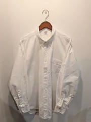 美品　USA製　Brooks Brothers　ブルックスブラザーズ　シャツ　オックスフォード　ボタンダウン　ホワイト　オーダー　SPECIAL ORDER