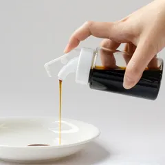 調味料入れ 液体専用ストッカー 酒 みりん （ 調味料ボトル 醤油差し 調味料ストッカー しょうゆ差し プラスチック 調味料容器 液体調味料 保存 容器 ボトル 入れ ディスペンサー クリア 透明 ）)のサムネイル