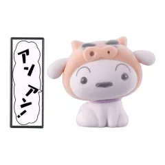 【中古】トレーディングフィギュア シロ(ぶりぶりざえもんのきぐるみ) 「クレヨンしんちゃん ぶりぶりざえもんがいっぱいフロッキードール」