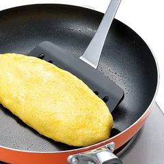 ターナー オムレツターナー 検見崎聡美 （ フライ返し ヘラ へら 食洗機対応 卵 玉子 たまご ワイドサイズ 幅広サイズ 大きめ 下ごしらえ キッチンツール 便利グッズ ）)のサムネイル