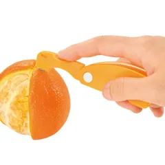 カッター オレンジ用 オレンジカッター フルベジ （ 皮むき器 皮剥き器 オレンジ 厚皮 薄皮 皮 むく 剥く 切る カット 簡単 手軽 時短 下ごしらえ キッチンツール 便利グッズ ）)のサムネイル
