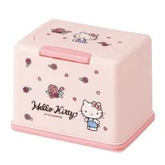 ティッシュケース ハローキティ ティッシュストッカー ポケットティッシュ キャラクター （ ティッシュカバー 収納ケース プラスチック キティ ケース ポケットティッシュケース ポケットティッシュ入れ ティッシュボックス 目隠し ）)