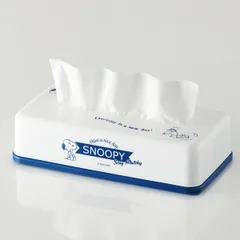 ティッシュケース スヌーピー ティッシュストッカー ティッシュボックス キャラクター （ ティッシュカバー ソフトパックティッシュ 収納ケース SNOOPY snoopy ケース ソフトパック用 ソフトパック ティッシュ 入れ 目隠し ）)