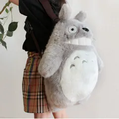 リュック となりのトトロ 大トトロ ぬいぐるみ キッズ キャラクター （ トトロ リュックサック ぬいぐるみリュック かばん キャラ ジブリ キッズリュック ベビーリュック 子ども 男の子 女の子 かわいい ふわふわ ） )