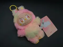■美品■ POPMART ポップマート ラブブ ビッグイントゥエナジー LOYALTY ロイヤリティ ぬいぐるみ バッグチャーム ピンク系 DM1701