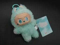 ■美品■ POP MART ポップマート ラブブ ビッグイントゥエナジー HOPE ホープ ぬいぐるみ バッグチャーム ライトブルー系 DM1702