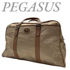 【B4674】  PEGASUS ペガサス 2way ボストンバッグ ショルダーストラップ  トラベルバッグ ナイロン メンズ 大容量
