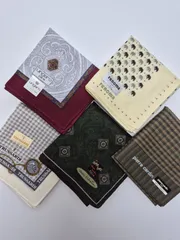 【新品】ブランド メンズハンカチ 5枚セット お買い得品