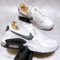 新品定価（参考） ¥12,100 NIKE ウィメンズ エア マックス エクシー 100WHITE/BLACK 24.5cm