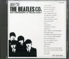 CD1枚 / ビートルズ / Best Of The Beatles CDs 1962 - 1987 / 25th Anniversary of Record Debut (PCD-29) / D00167847