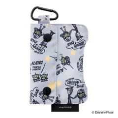 レジ袋携帯ケース カラビナ付き トイ・ストーリー （ レジ袋 携帯 レジ袋入れ レジ袋ケース コンパクト 吊り下げ 保管 ストッカー 収納 ポリ袋 ゴミ袋 お出かけ 買い物 旅行 キャラクター ）)