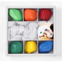 クレヨン 6色 安心 赤ちゃん 日本製 高品質 ぬりえ イシコロール （ くれよん 割れにくい 女の子 男の子 知育玩具 プレゼント ギフト お祝い かわいい お絵かき ベビー 子供 こども ）)