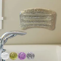 枕 お風呂 ととのうお風呂まくら シングル （ まくら お風呂まくら お風呂枕 バスピロー ピロー バスクッション クッション ジェル リラックス 吸盤 吸盤付き ） )のサムネイル
