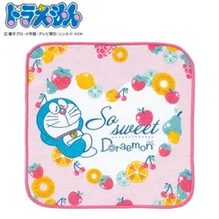タオルチーフ 25×25cm ドラえもんプチギフト P （ タオル ハンカチ ミニタオル ハンドタオル ドラえもん タオルハンカチ キャラクタータオル 手拭き 汗拭き 散歩 お出かけ 子供 箱入り ）)