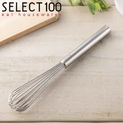 SELECT100 泡立て器 スリムウィスク （ 泡だて器 泡立器 ホイッパー ステンレス製 食洗機対応 スリム コンパクト ドレッシング ソース お弁当作り 調理小道具 調理器具 キッチンツール ）)のサムネイル