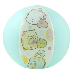 ビーチボール すみっコぐらし （ ボール すみっこぐらし 40cm 40センチ すみっこ キャラクター レジャー用品 アウトドア プール用品 外遊び 水遊び 水あそび プール 海 うみ 海水浴 ）)