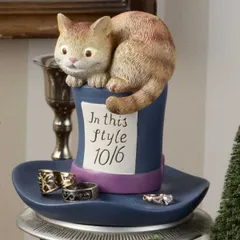 アクセサリートレー チェシャ猫 ふしぎの国のアリス （ アクセサリートレイ 小物入れ 小物収納 オシャレ アクセサリーホルダー オブジェ アクセサリー 収納 ケース トレー ディスプレイ ）)
