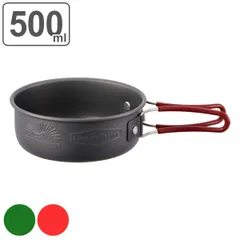 アルミスープカップ 500ml LIVE IN NATURE （ スープカップ コップ アルミ マグ カップ アウトドア 食器 持ち手付き 折りたたみ ハンドル アウトドア食器 キャンプ 広口 ピクニック バーベキュー BBQ アルマイト加工 おしゃれ ）)のサムネイル