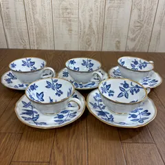 ノリタケ　LAPIS MANOR　カップ＆ソーサー　5客セット