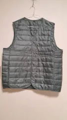 カーキ色 軽量 ダウンベスト 110