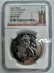 NGC PF65 ウナとライオン 2019年 イギリス領ヴァージン諸島造幣局 1